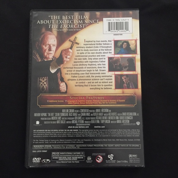 τhε Riτε • Horror • Exorcism • Widescreen • Anthony Hopkins • The Rite - Picture 2 of 13